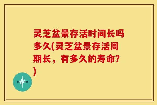 灵芝盆景存活时间长吗多久(灵芝盆景存活周期长,有多久的寿命?)