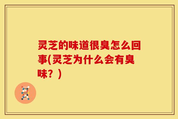 灵芝的味道很臭怎么回事(灵芝为什么会有臭味?)
