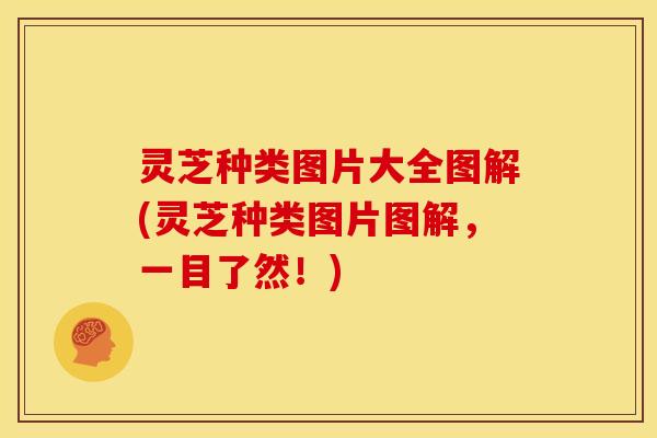 灵芝种类图片大全图解(灵芝种类图片图解，一目了然！)