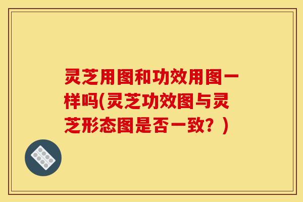 灵芝用图和功效用图一样吗(灵芝功效图与灵芝形态图是否一致?)