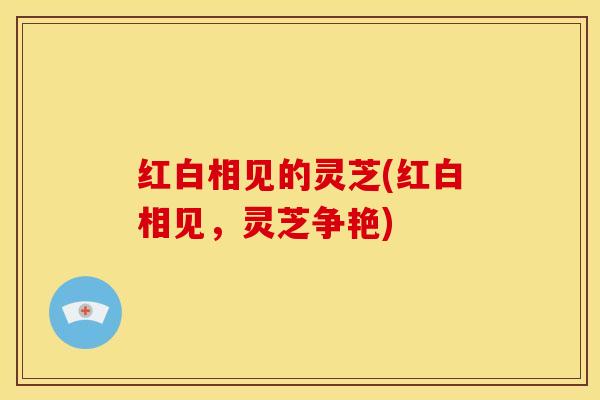 红白相见的灵芝(红白相见，灵芝争艳)