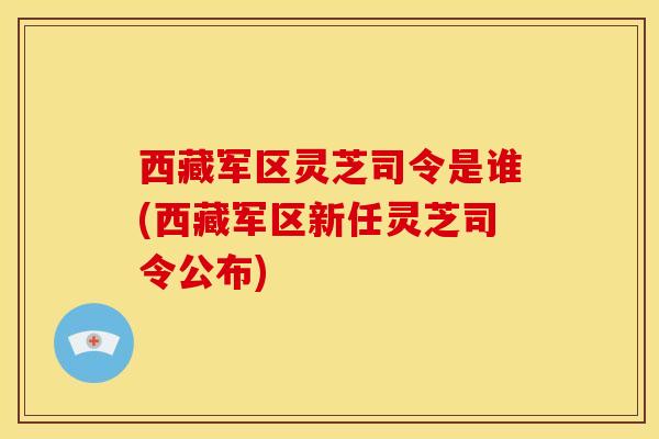 西藏军区灵芝司令是谁(西藏军区新任灵芝司令公布)