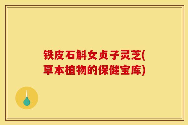 铁皮石斛女贞子灵芝(草本植物的保健宝库)