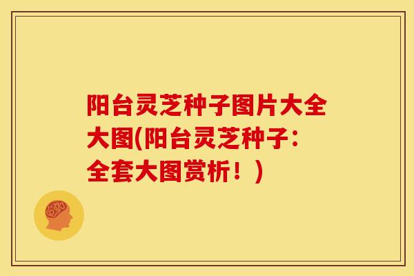 阳台灵芝种子图片大全大图(阳台灵芝种子:全套大图赏析!)