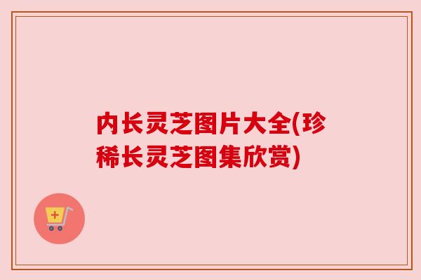 内长灵芝图片大全(珍稀长灵芝图集欣赏)