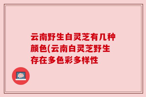 云南野生白灵芝有几种颜色(云南白灵芝野生存在多色彩多样性