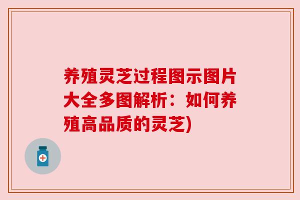 养殖灵芝过程图示图片大全多图解析:如何养殖高品质的灵芝)