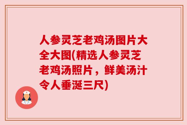 人参灵芝老鸡汤图片大全大图(精选人参灵芝老鸡汤照片,鲜美汤汁令人垂涎三尺)