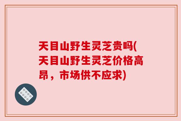 天目山野生灵芝贵吗(天目山野生灵芝价格高昂,市场供不应求)